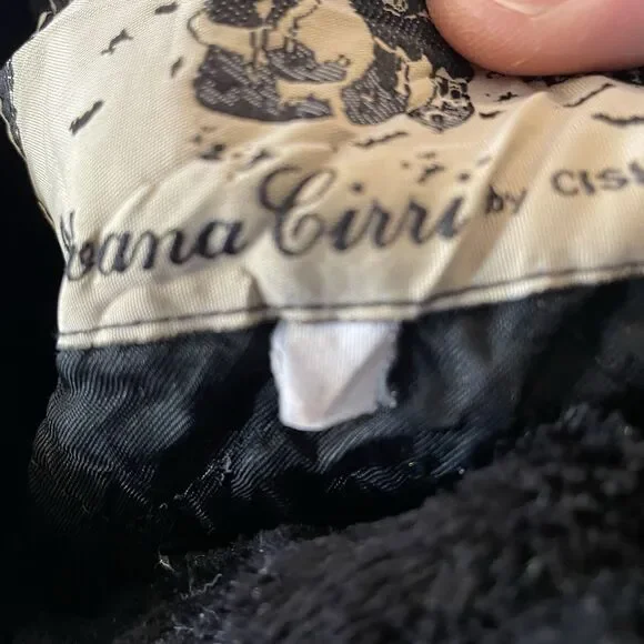 Silvana Cirri By Cisil Baby BLACK WHITE UNIQUE Jacket XS - Picture 8 of 8